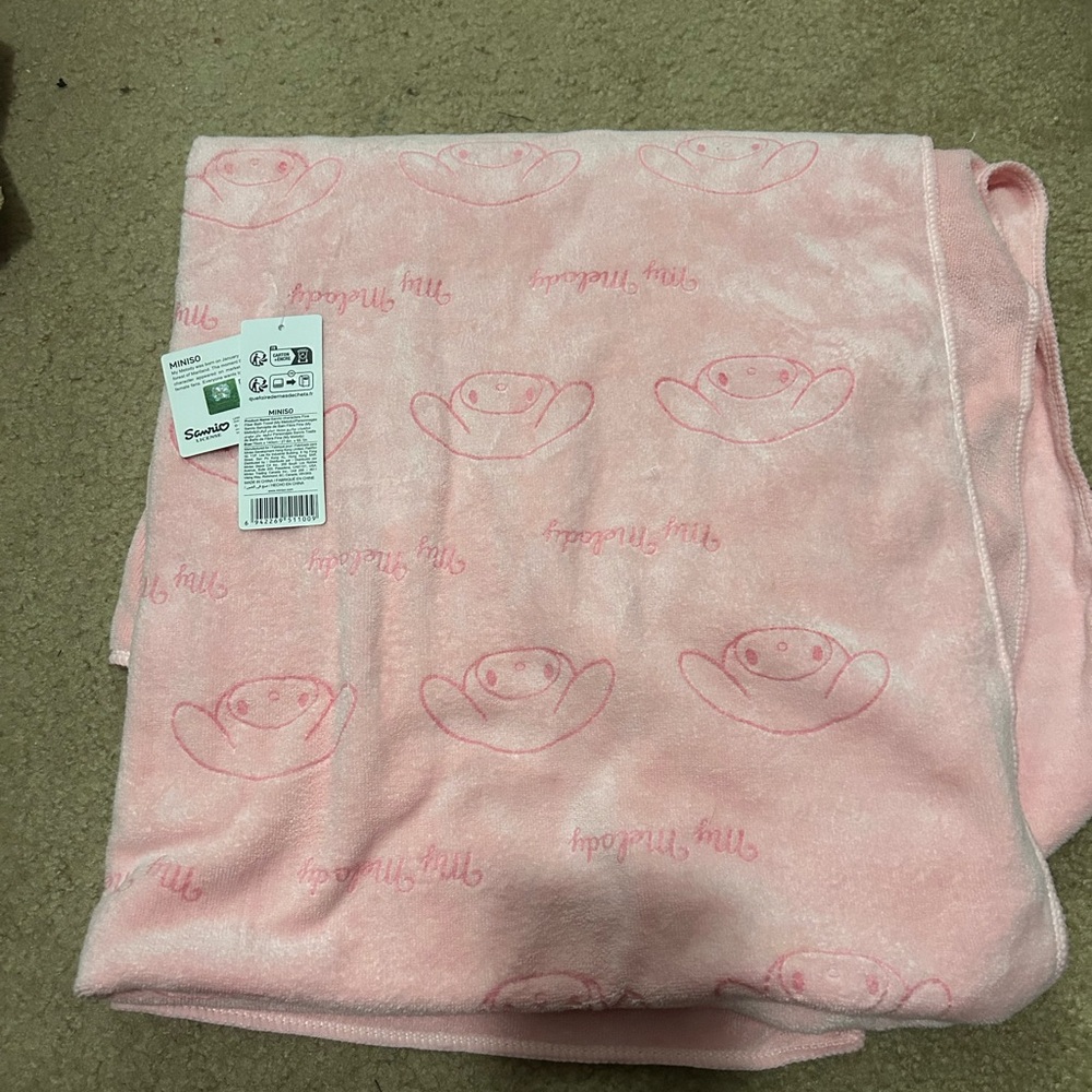Pink Baby towel